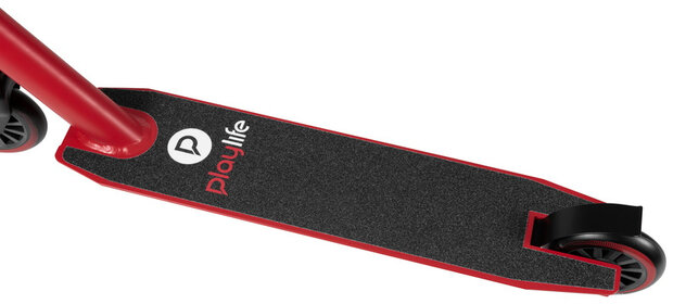 stuntstep Kicker Red 82 cm aluminium zwart/rood