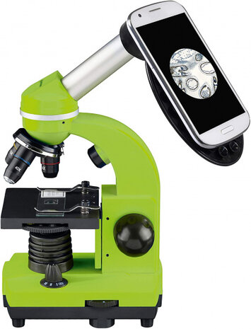 microscoop Biolux SEL 40-1600x 27 cm groen 17-delig