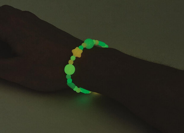 kralen Glow-in-the-dark junior 67-delig