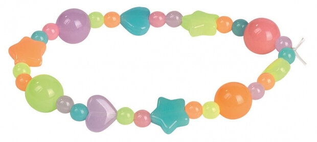 kralen Glow-in-the-dark junior 67-delig