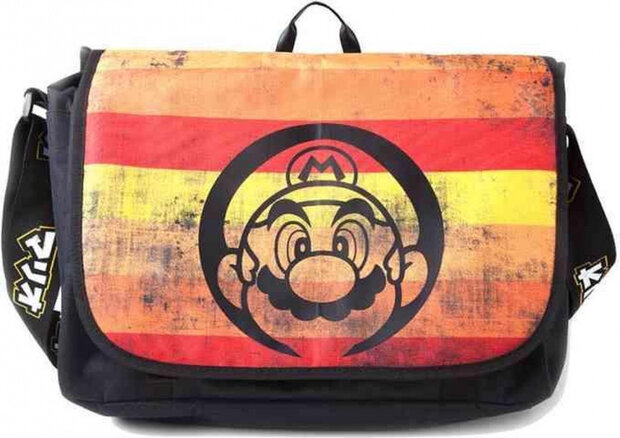 schoudertas Super Mario 9 liter polyester zwart