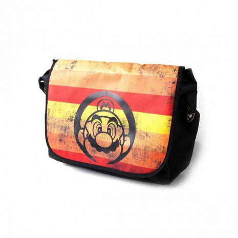 schoudertas Super Mario 9 liter polyester zwart
