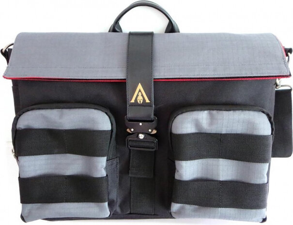 schoudertas Assassin&#039;s Creed 9 liter polyester zwart