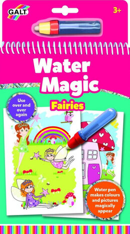 waterkleurboek Fairies junior 20 x 15 cm 2-delig