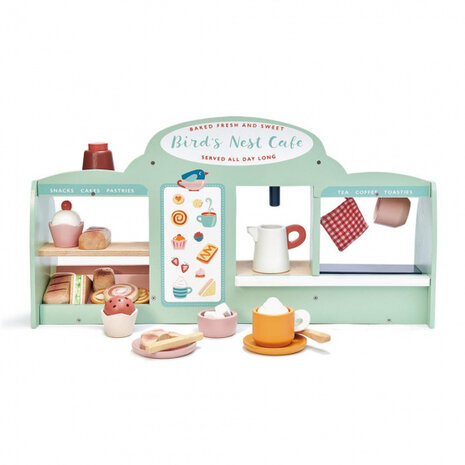 koffiehuisje junior 50 x 27 cm hout 2-delig