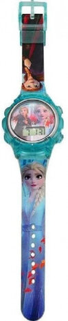 horloge/spaarvarken Frozen II meisjes 2-delig