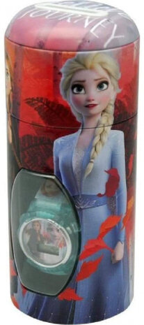 horloge/spaarvarken Frozen II meisjes 2-delig