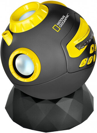 astro-planetarium junior 16 cm zwart/geel