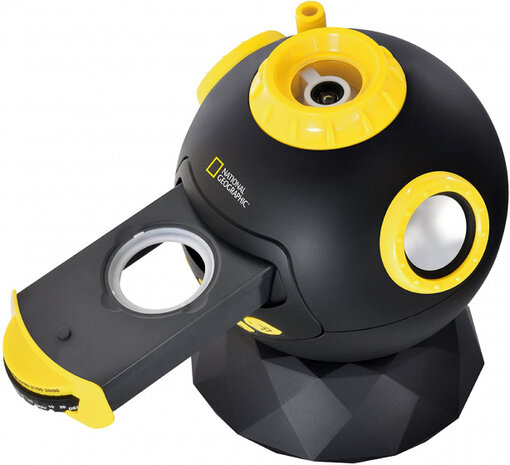 astro-planetarium junior 16 cm zwart/geel