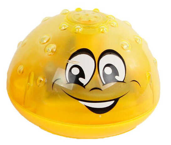 badfontein met licht junior 10 cm geel