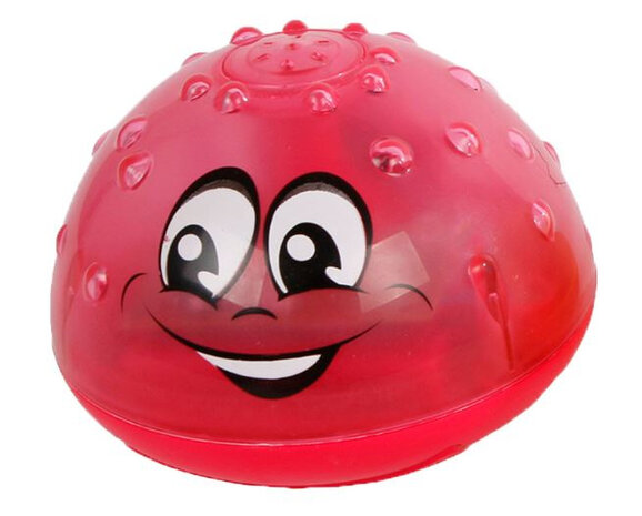 badfontein met licht junior 10 cm rood