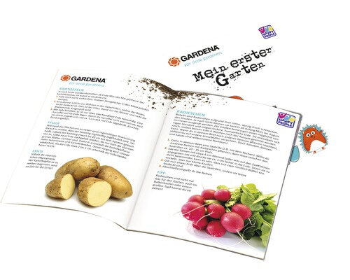 tuinset Garden junior polyester/papier 5-delig