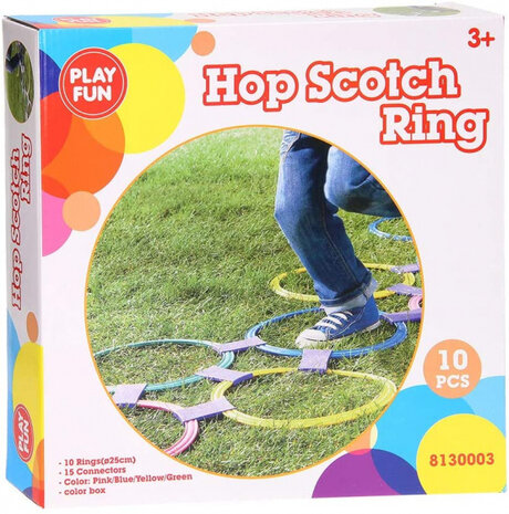 hinkelspel Hop Scotch Ring 25 cm 25-delig