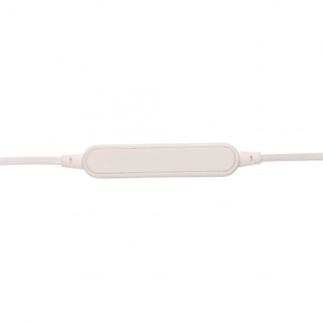 oortelefoon bluetooth 70 cm ABS/EVA wit 3-delig