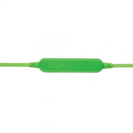 oortelefoon bluetooth 70 cm ABS/EVA groen 3-delig