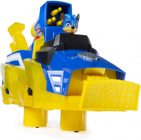 speelset Mighty Pups Chase Paw Patrol blauw/geel