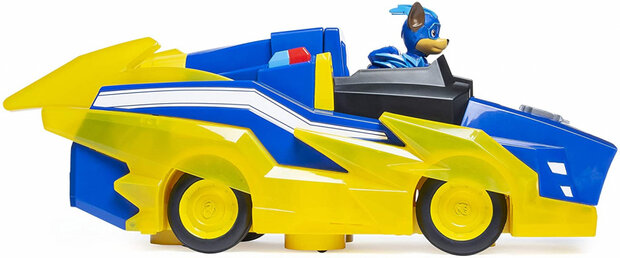 speelset Mighty Pups Chase Paw Patrol blauw/geel