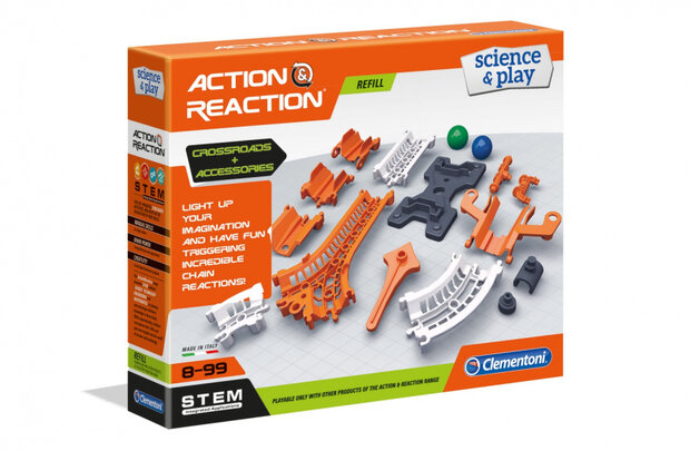 Action &amp; Reaction uitbreidingsset junior 55-delig