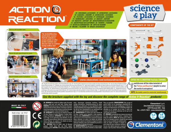 Action &amp; Reaction uitbreidingsset junior 55-delig