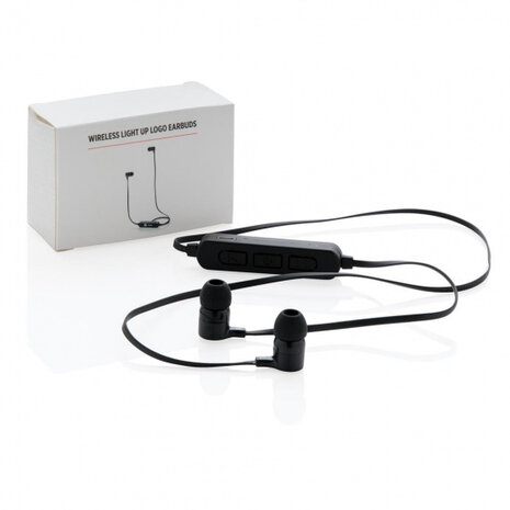 oortelefoon bluetooth 8,3 cm ABS zwart 2-delig
