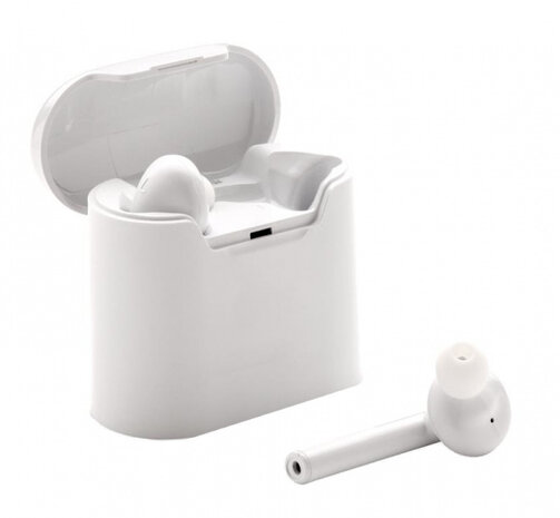 oordopjes Liberty bluetooth 7,2 x 5,9 cm ABS wit
