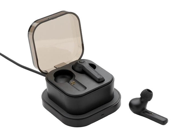 oordopjes en oplader TWS bluetooth ABS zwart