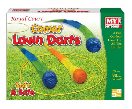 speelset outdoor darts Comet junior polyester 5-delig