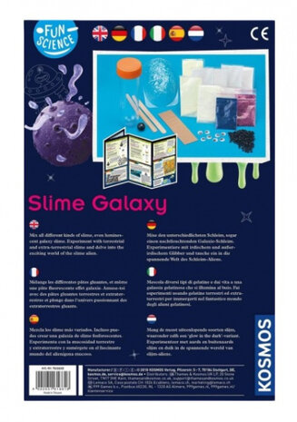 slijmfiguur Slime Galaxy junior 6,5 x 20 x 29 cm