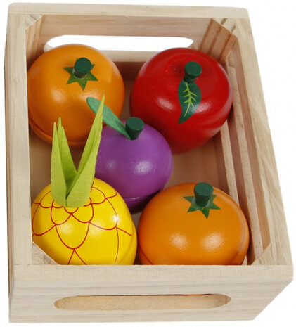 krat fruit snijden hout 11-delig
