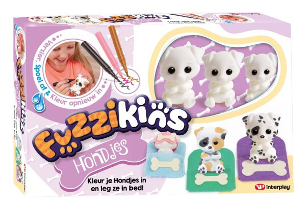 kleurset Hondjes junior 6-delig