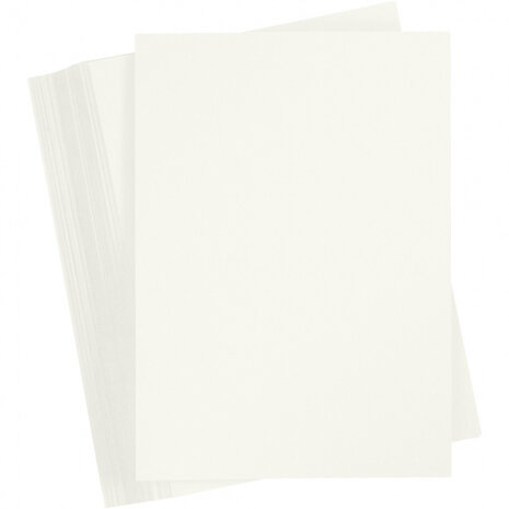 karton gekleurd A6 10,5 x 14,8 cm ivoor 100 stuks
