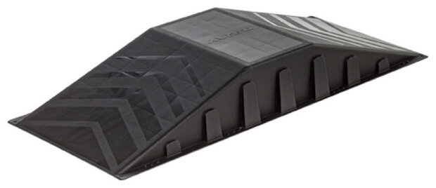skateramp junior 112 x 45 x 15 cm zwart