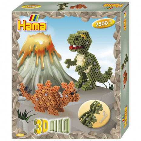 strijkkralen Dino junior 2504-delig