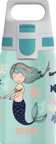 drinkbeker Atlantis meisjes 0,5 liter RVS mintgroen