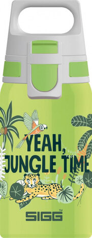 drinkbeker Jungle jongens 0,5 liter RVS groen