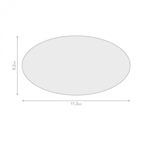 muntenhouder Fast Money 6,2 x 11,3 cm ABS zilver