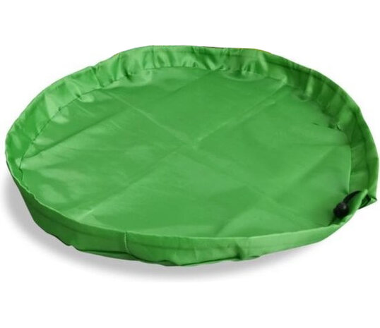 speel- en opbergkleed Join Clips polyester groen