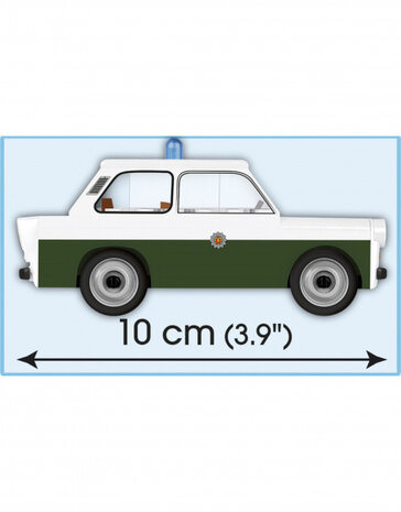 bouwpakket Trabant 601 Volkspolizei DDR 75-delig (24520)