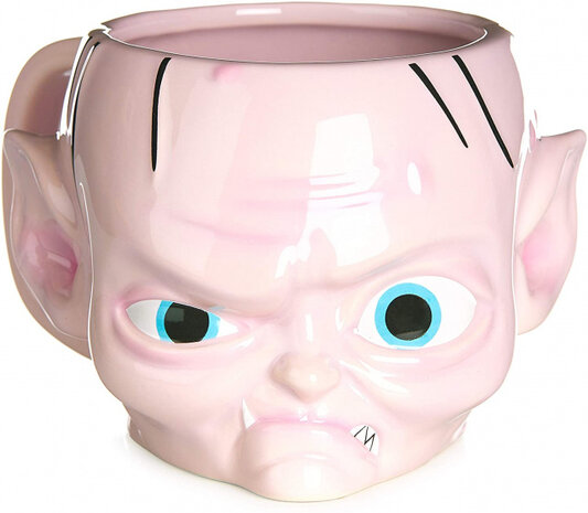 mok Lord of the Rings Gollum 3D 650 ml keramiek roze