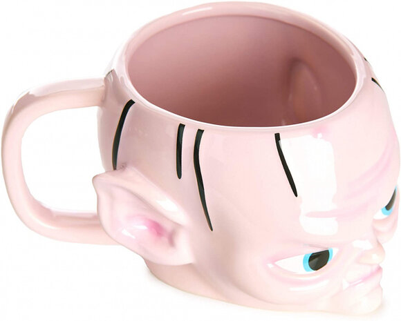 mok Lord of the Rings Gollum 3D 650 ml keramiek roze