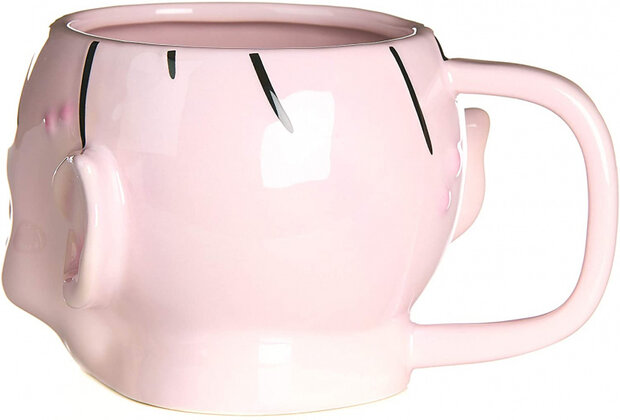 mok Lord of the Rings Gollum 3D 650 ml keramiek roze