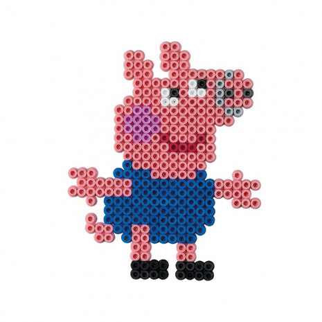 strijkkralenset Peppa Pig junior roze 4004-delig
