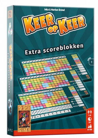 scoreblokken Keer op Keer level 1 papier 3 stuks
