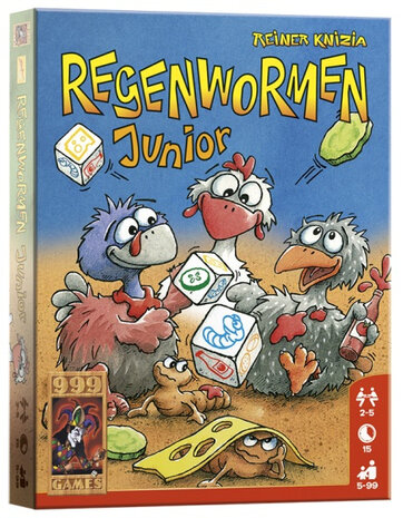dobbelspel Regenwormen: Junior