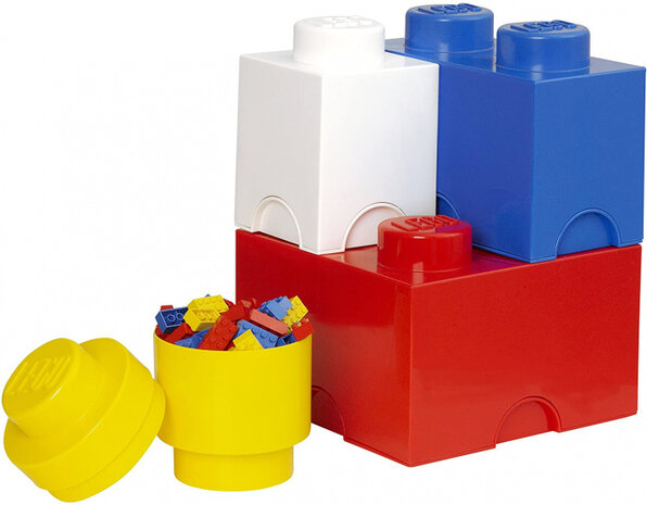 opbergsteenset 25 x 33 cm polypropeen 4-delig