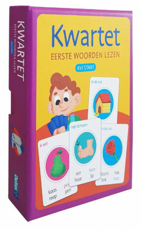 Kwartet - Eerste woorden lezen AVI start junior