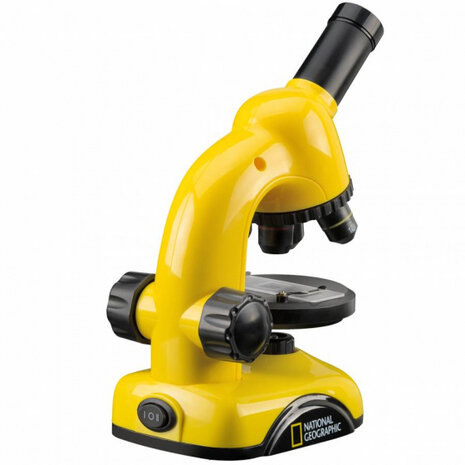 microscoopset 19 cm 40x-800x geel