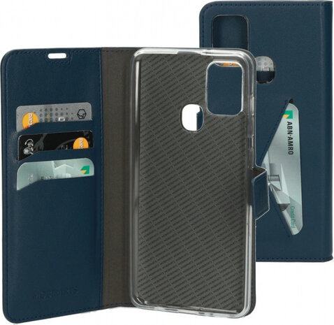 telefoonhoes Classic Wallet Samsung Galaxy A21s blauw