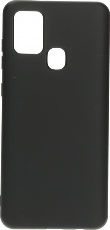 telefoonhoes Samsung Galaxy A21s siliconen zwart