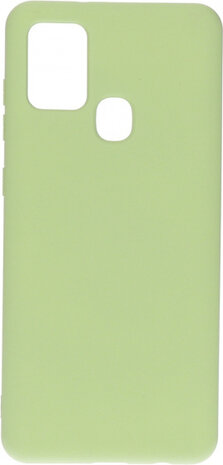 telefoonhoes Samsung Galaxy A21s siliconen groen